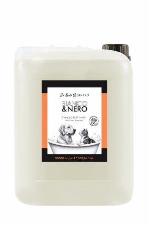 Iv San Bernard, Bianco & Nero Exotisk Fruktsjampo, 10000 ml